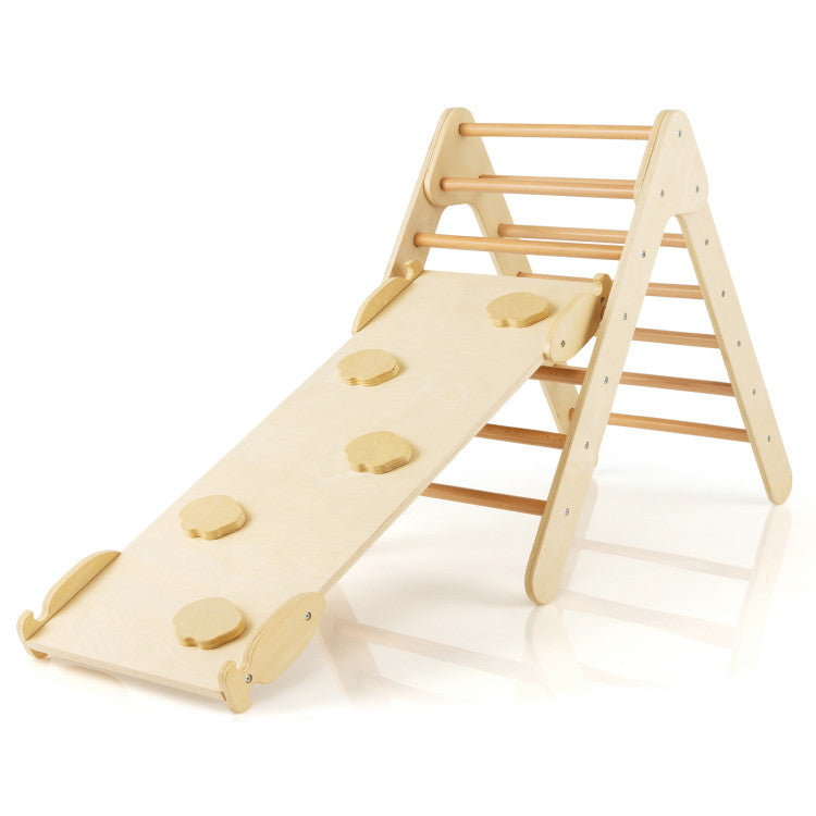 Pikler Triangle & Slide / Rock Climber