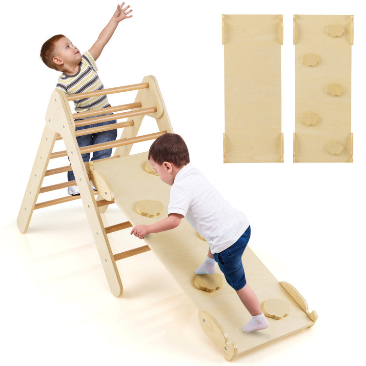 Pikler Triangle & Slide / Rock Climber