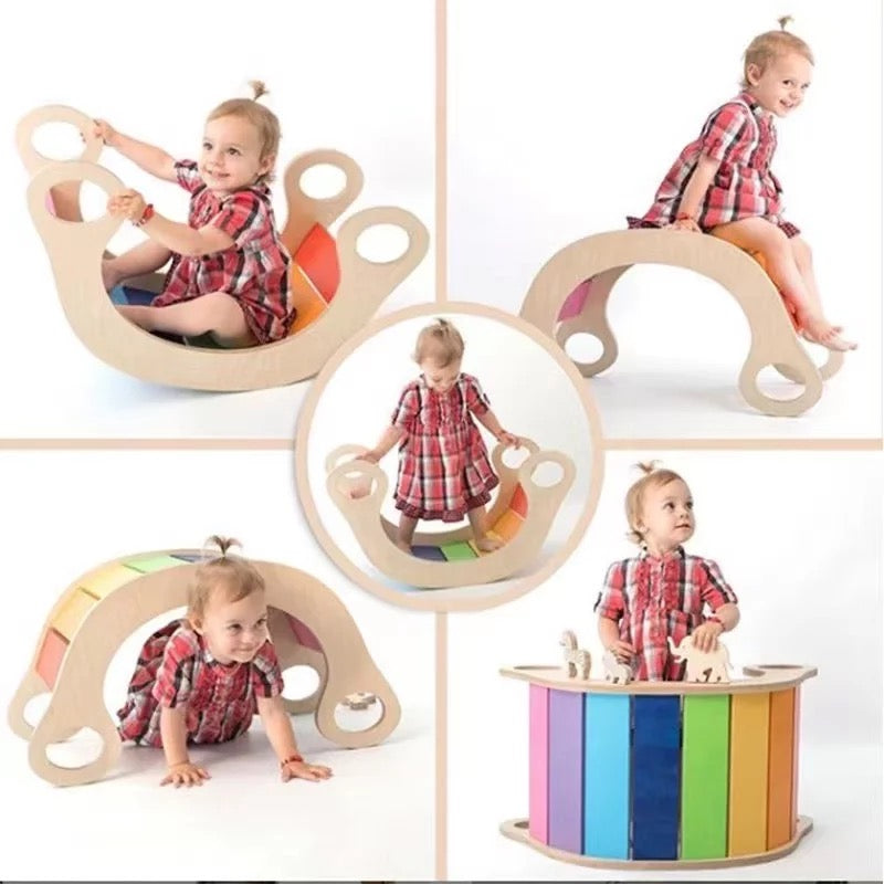 Montessori Rainbow Rocking Chair Arch