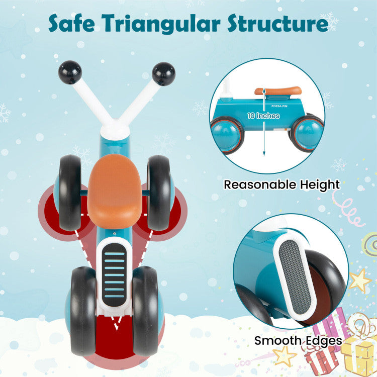 4 Wheel Baby Balance Bike without Pedal