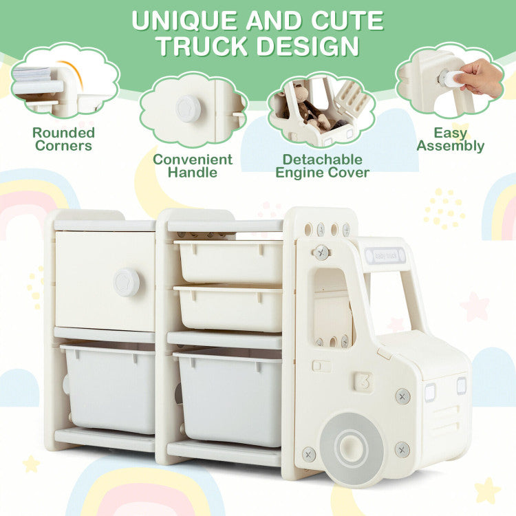 Toddler Truck Storage Organizer