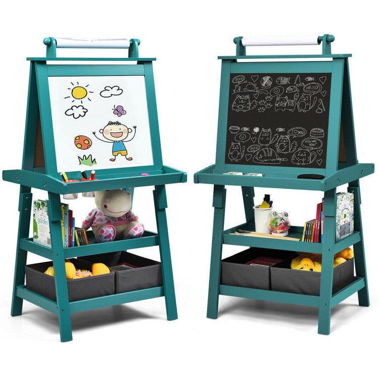 3 in 1 Double-Sided Storage Art Easel
