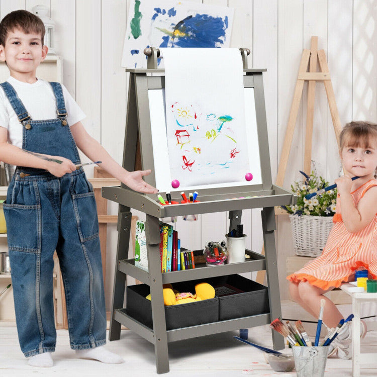 3 in 1 Double-Sided Storage Art Easel