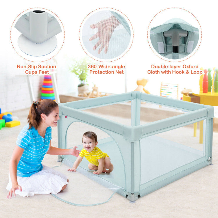 Double playpen hot sale