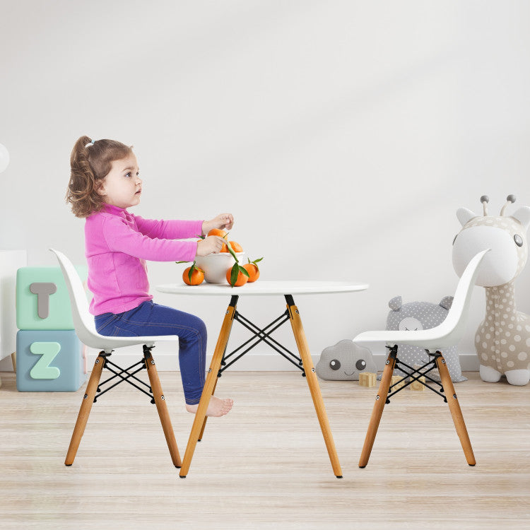 Kids dinner shop table and chairs